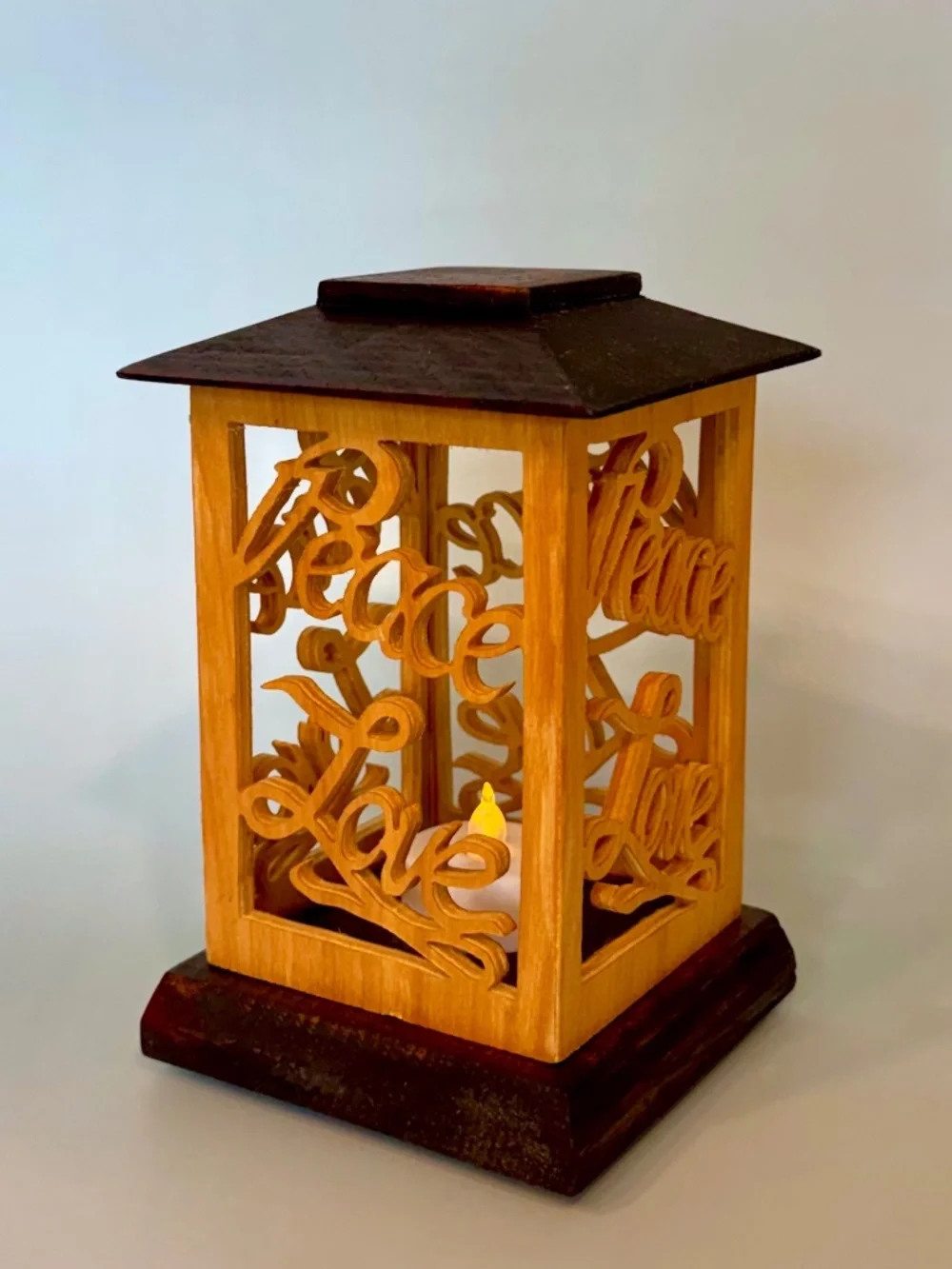 Handcrafted John W. Justice Wooden 